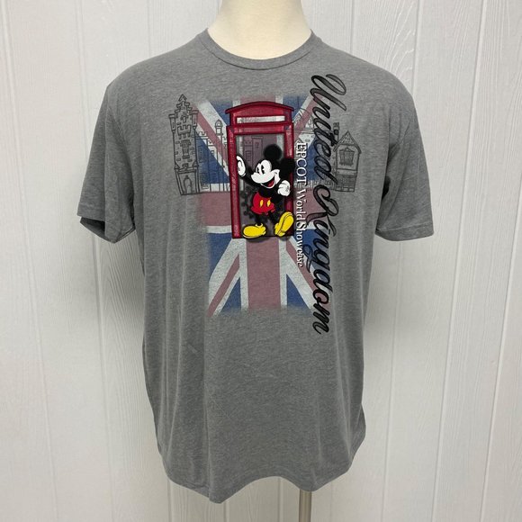 Disney Men's pullover tee short sleeve Gray crew neck size XXL - Picture 11 of 11